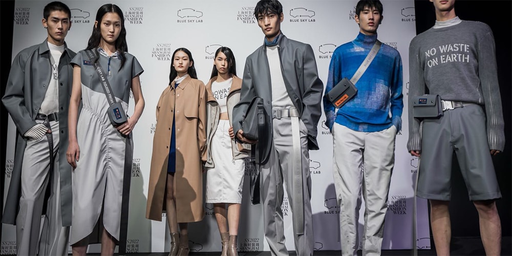 BLUE SKY LAB представляет экологически чистую коллекцию на Неделе моды в Шанхае