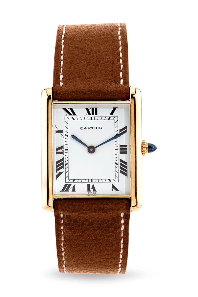 Harry Fane DSML Drop Vintage Cartier Tank Watches Hypebeast
