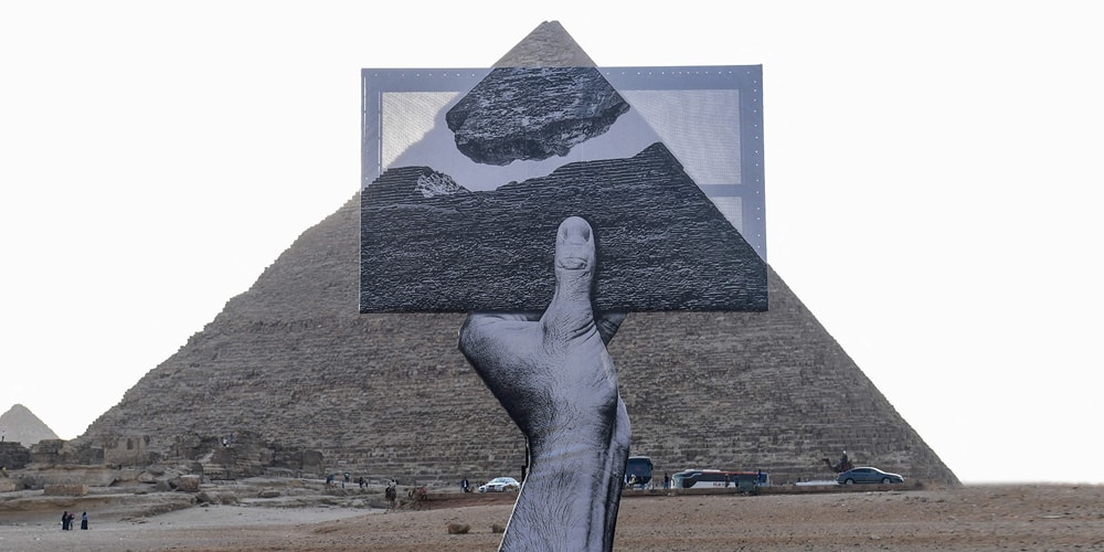 Долгожданная выставка «Forever Is Now» украсила пирамиды Гизы