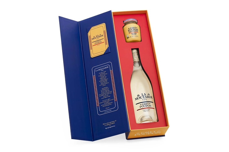 Grey Poupon "La Moutarde Vin" White Wine Release Hypebeast