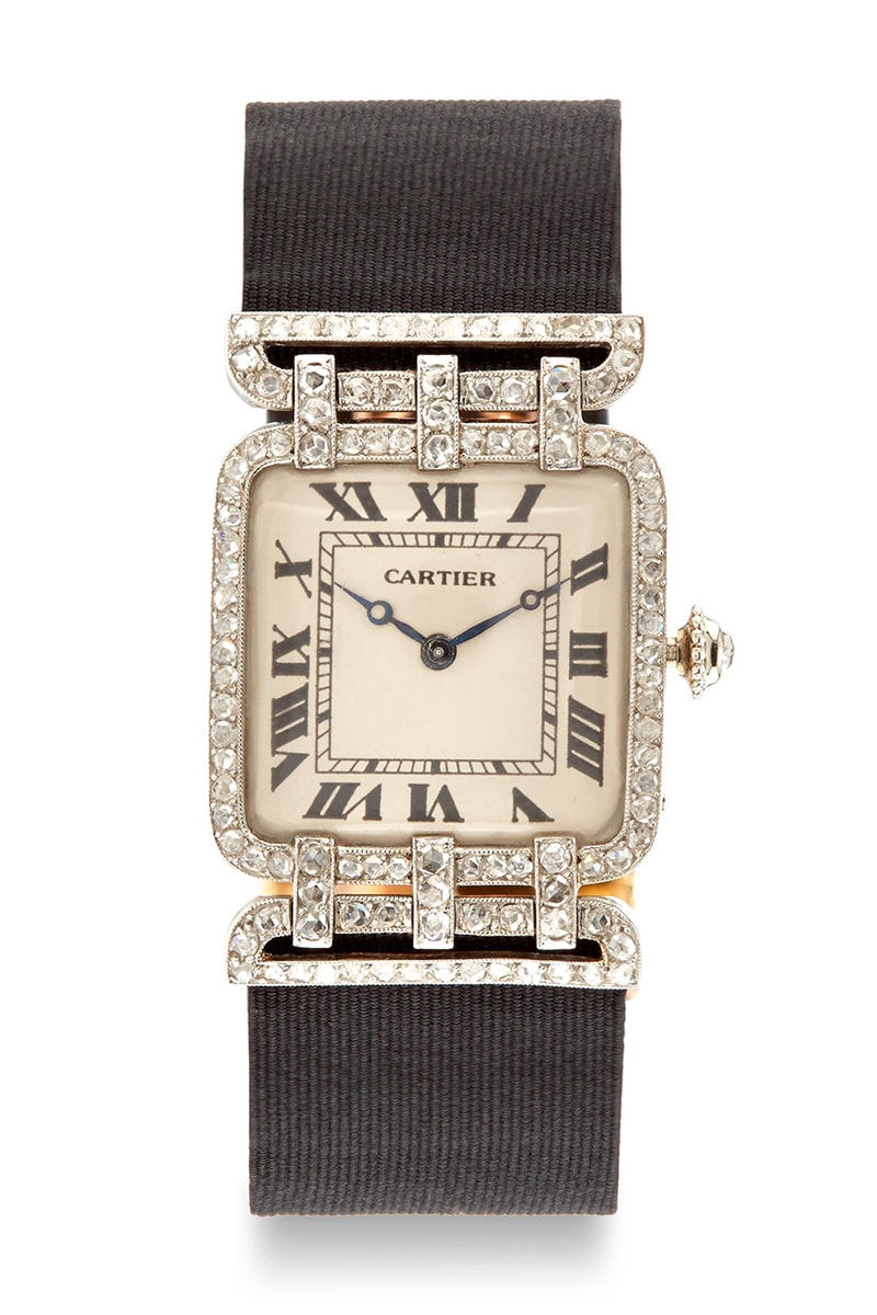 Vintage Diamond Cartier Watches Drop at DSML Hypebeast