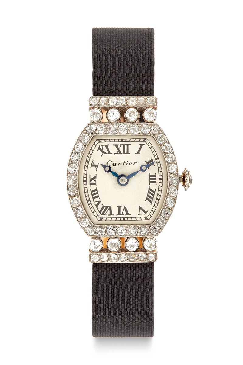 Vintage Diamond Cartier Watches Drop at DSML Hypebeast
