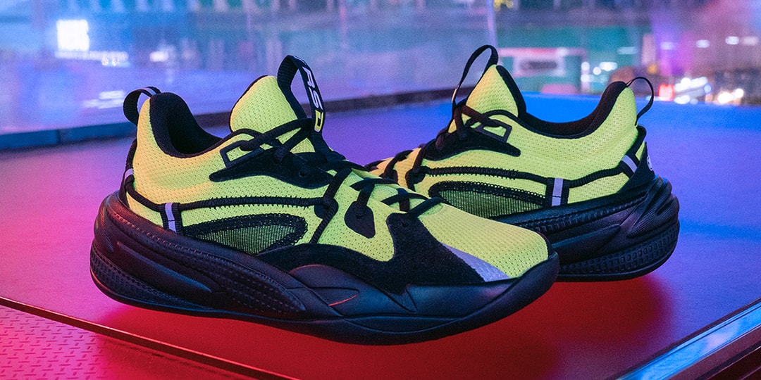 PUMA RS-DREAMER Дж. Коула «Лаймово-зеленый» отсылает к неоновым огням Таймс-сквер