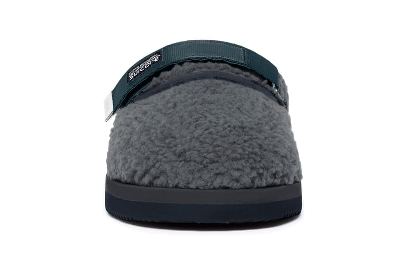 John Elliott x Suicoke ZAVO Sherpa Fleece Slides | Hypebeast