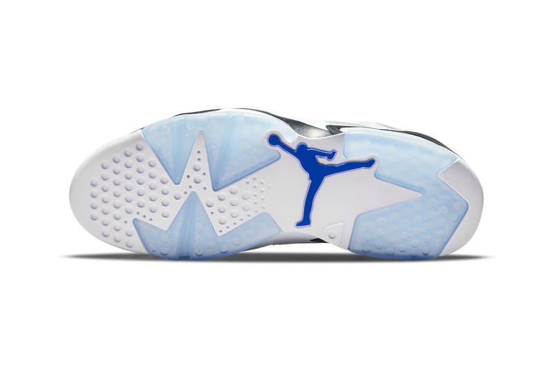 Jordan flight club on sale 91 blue and white