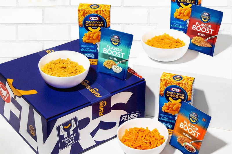 Kraft Mac & Cheese FLVRS CLUB and Flavor Boosts Hypebeast