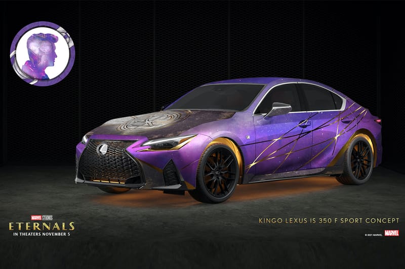 Lexus Reveals Marvel Eternals Inspired Vehicles Hypebeast