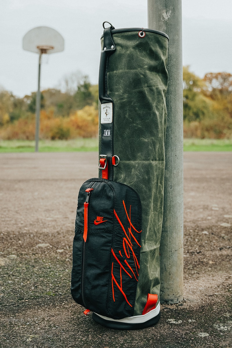 MacKenzie Nike Flight Jacket Custom Walker Golf Bag | Hypebeast