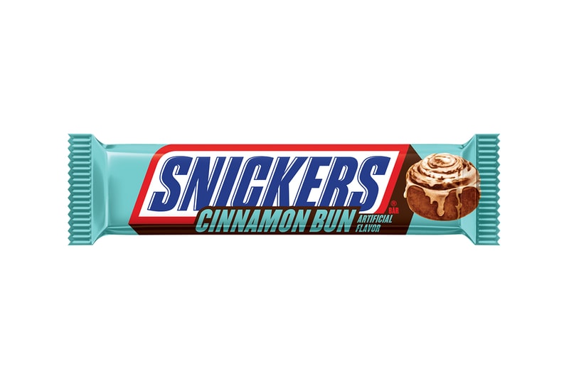 Snickers Cinnamon Bun Candy Bar Release Hypebeast