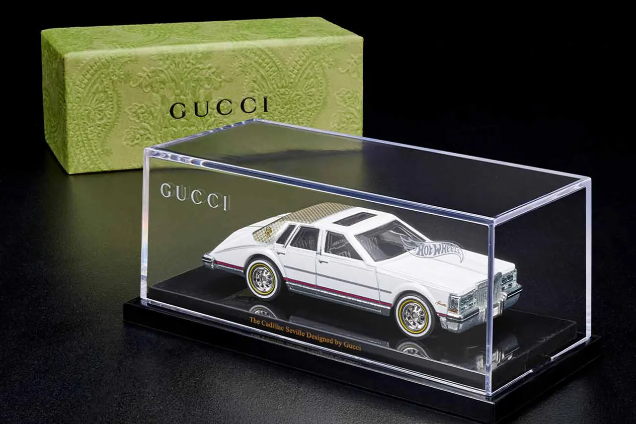 Gucci Cadillac Seville x Hot Wheels 1 6 Model Hypebeast