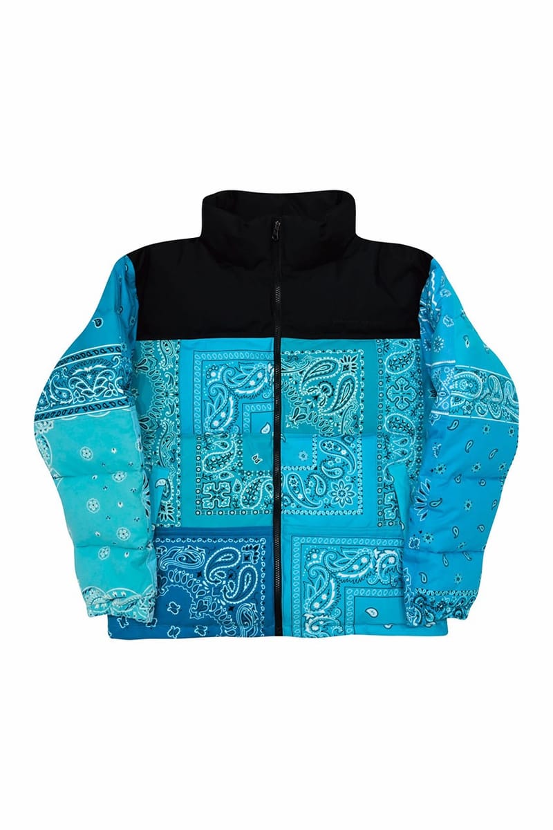 MIYAGIHIDETAKA Bandana Down Jacket Re-Release | Hypebeast