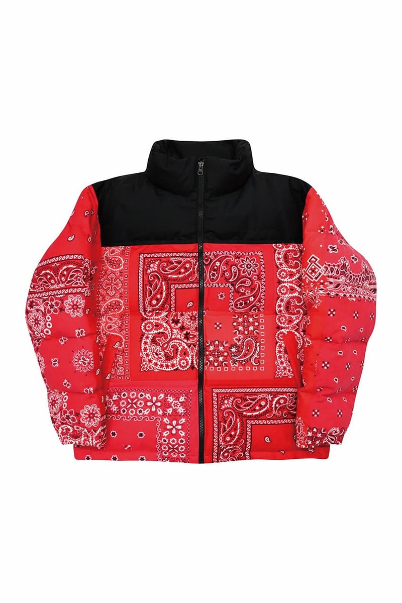 MIYAGIHIDETAKA Bandana Down Jacket Re-Release | Hypebeast