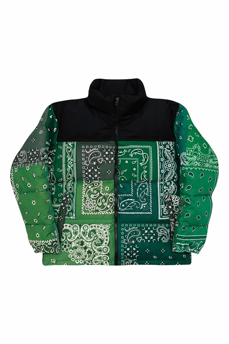 MIYAGIHIDETAKA 21AW BANDANA Down Jacket