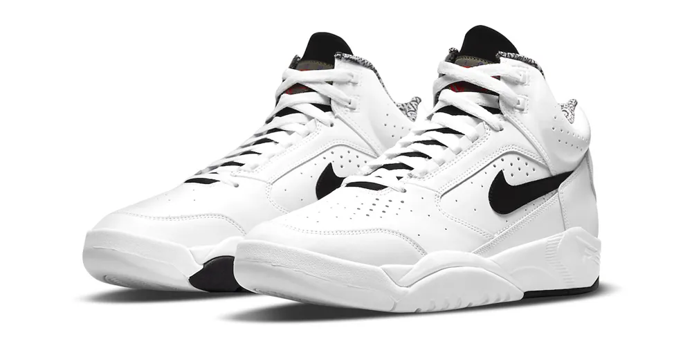 Nike Air Flight Lite Mid White/Black Release | Hypebeast