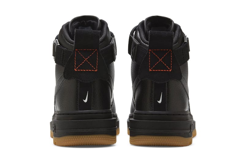 Af1 hot sale black utility