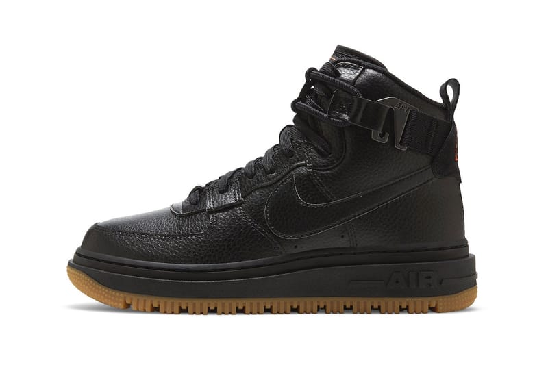 Nike air force 1 store high black suede gum