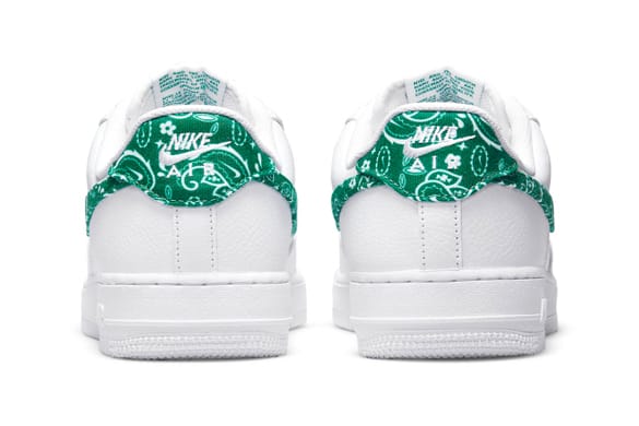 Nike Air Force 1 Low Green Paisley Release | Hypebeast