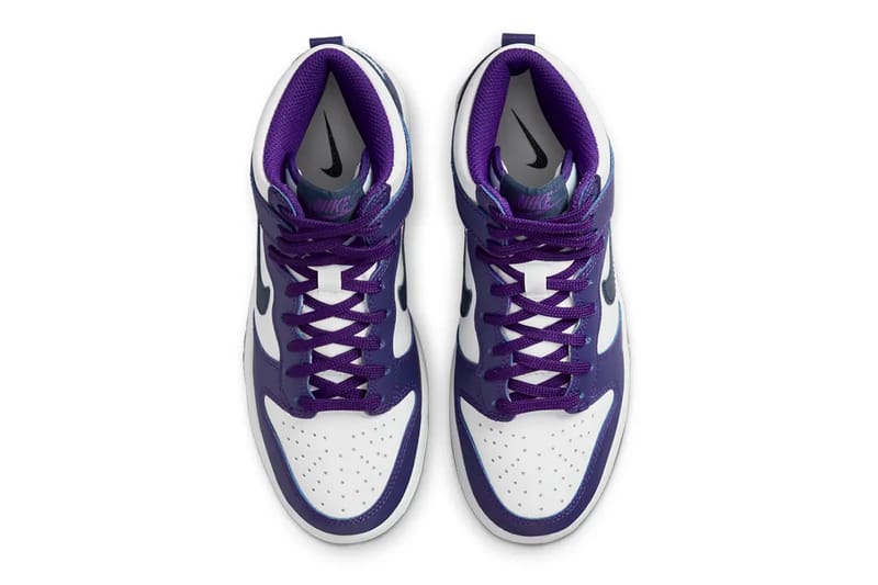 Nike Dunk High Navy/Court Purple Release | Hypebeast