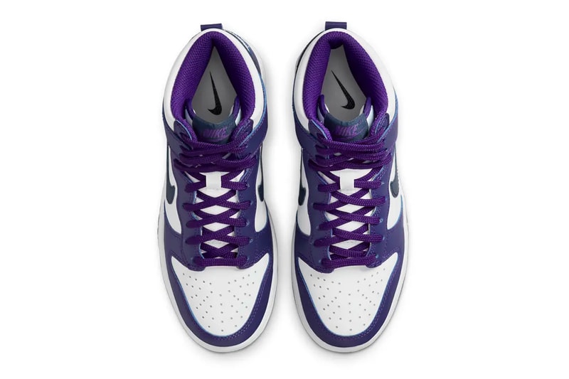 Nike Dunk High Navy/Court Purple Release | Hypebeast