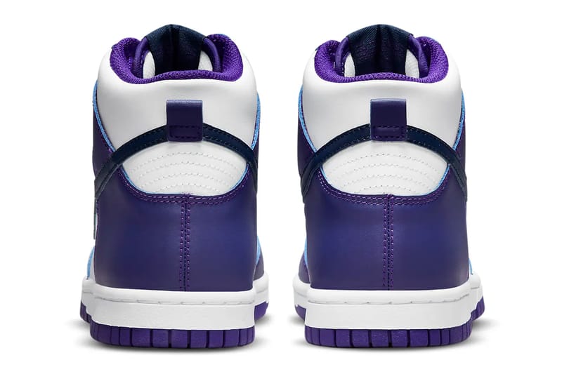 Nike Dunk High Navy/Court Purple Release | Hypebeast