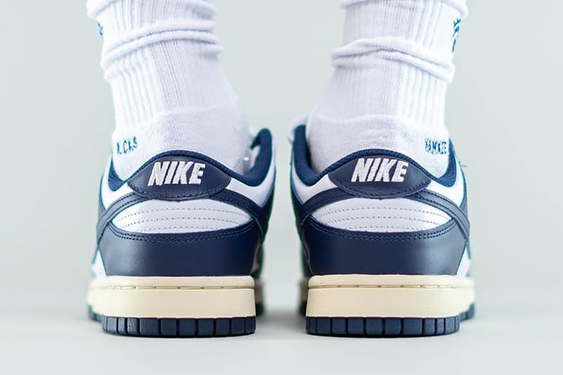 Nike dunk low aged blue