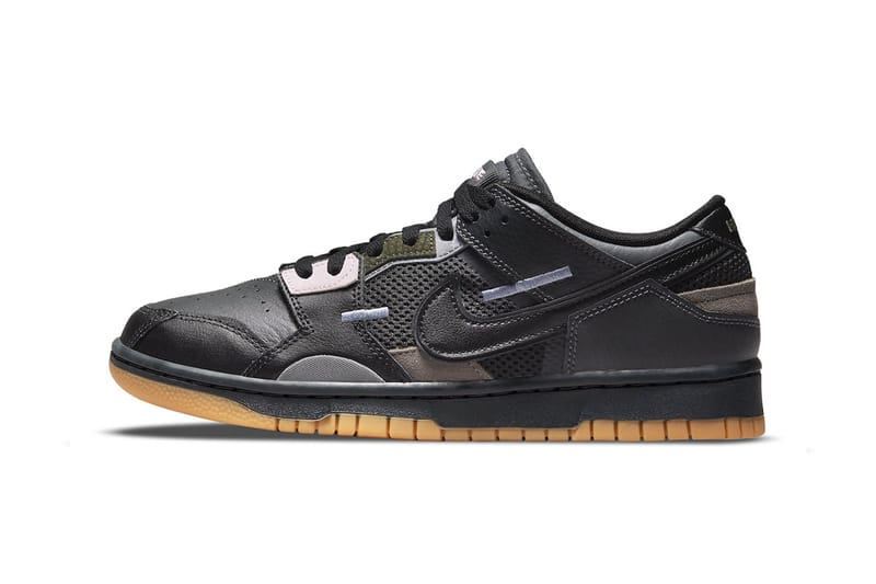 Nike dunk low black 2024 gum