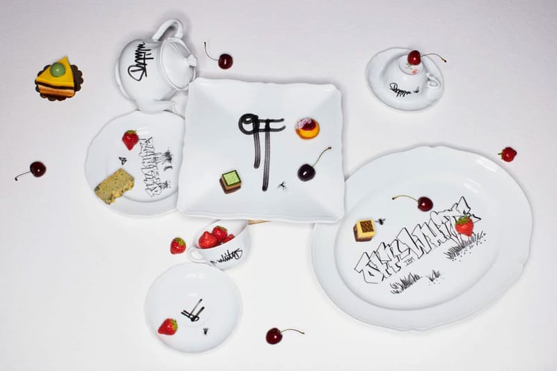Off-White Debuts Limited-Edition Ginori 1735 Homeware