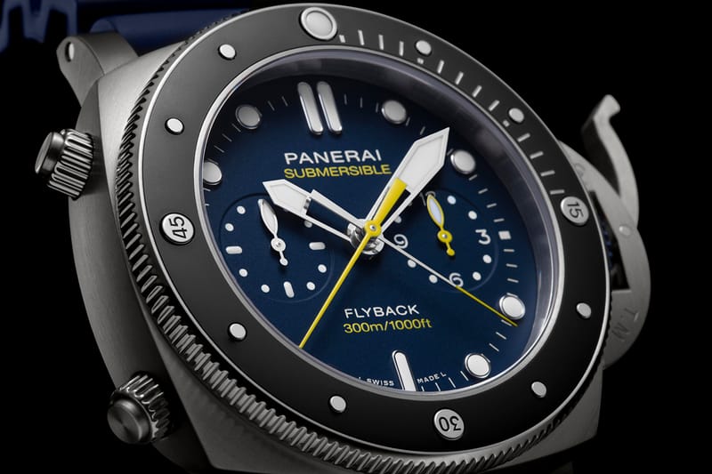 Panerai Submersible Ti Chrono Flyback Mike Horn Hypebeast