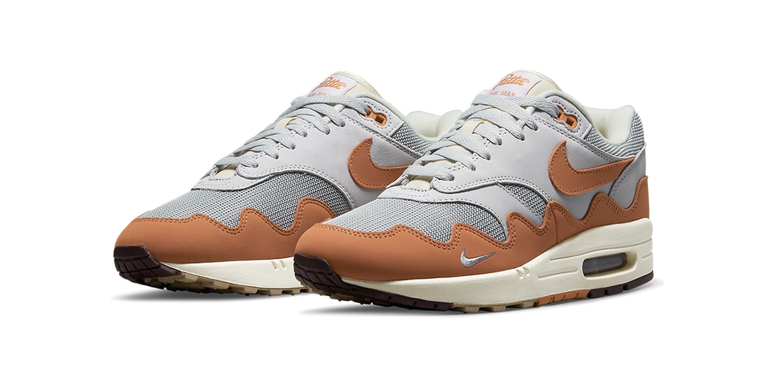 Официальные изображения Patta x Nike Air Max 1 «Monarch»