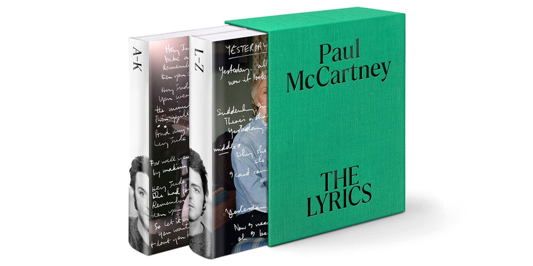 Комплект книг на стихи Пола Маккартни выйдет в следующем месяце