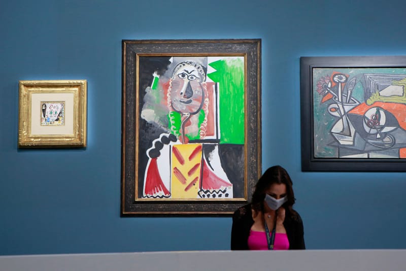 Picasso S Paintings Sell For More Than 100 Million USD At Sotheby S   Picasso Paintings Sell Over 100 Million Dollars Sothebys Auction 1 