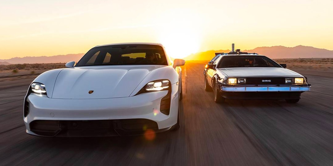 Porsche отмечает день «Назад в будущее», демонстрируя зарядную мощность своего Taycan мощностью 1,21 ГВт