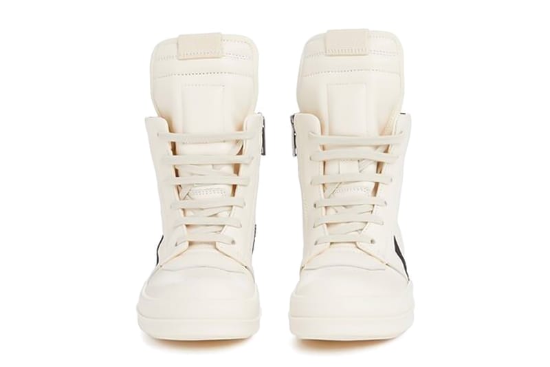 Rick Owens Kid's Geobasket Sneakers Release | Hypebeast