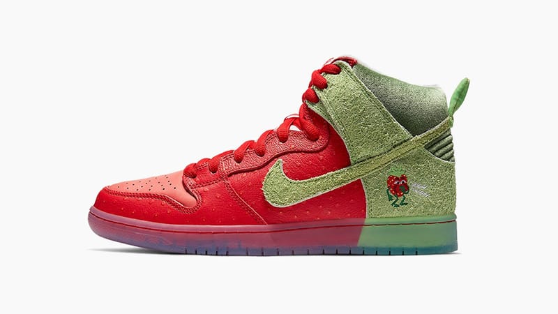 NIKE SB ☆ Dunk High ‘Strawberry Cough’ Size 9.5 - Nike SB Dunk High Strawberry Cough for sale