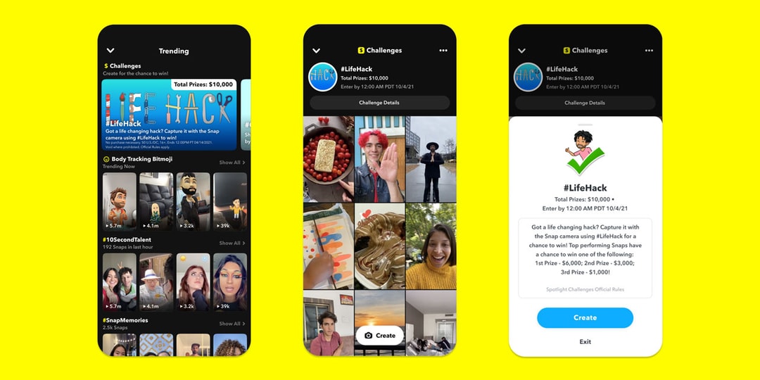 Snapchat Introduces New Creator Monetization Program | Hypebeast