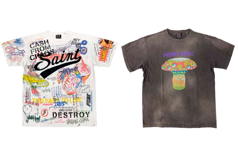 Takashi Murakami×SAINT M×××××× GRAFF TEE-