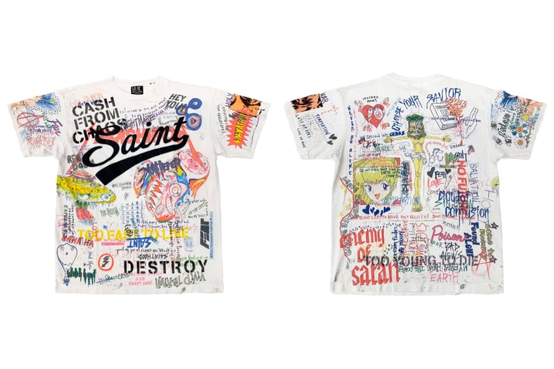 STM × TM Graff Tee size:XL セント マイケル 村上隆-