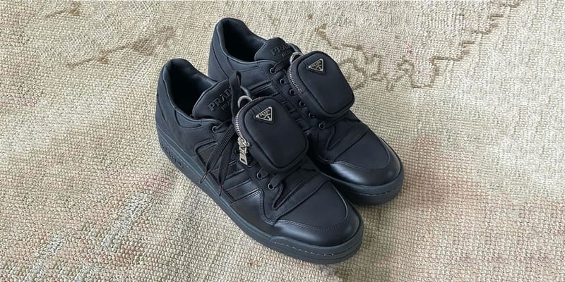 ☆ ADIDAS x PRADA Forum Low ‘Core Black’ ☆ adidas Prada x Forum Low Core Black for Sale - Authenticity