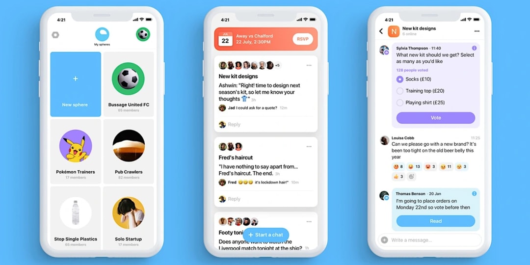 Twitter приобрел лондонскую компанию Group Chat App Sphere
