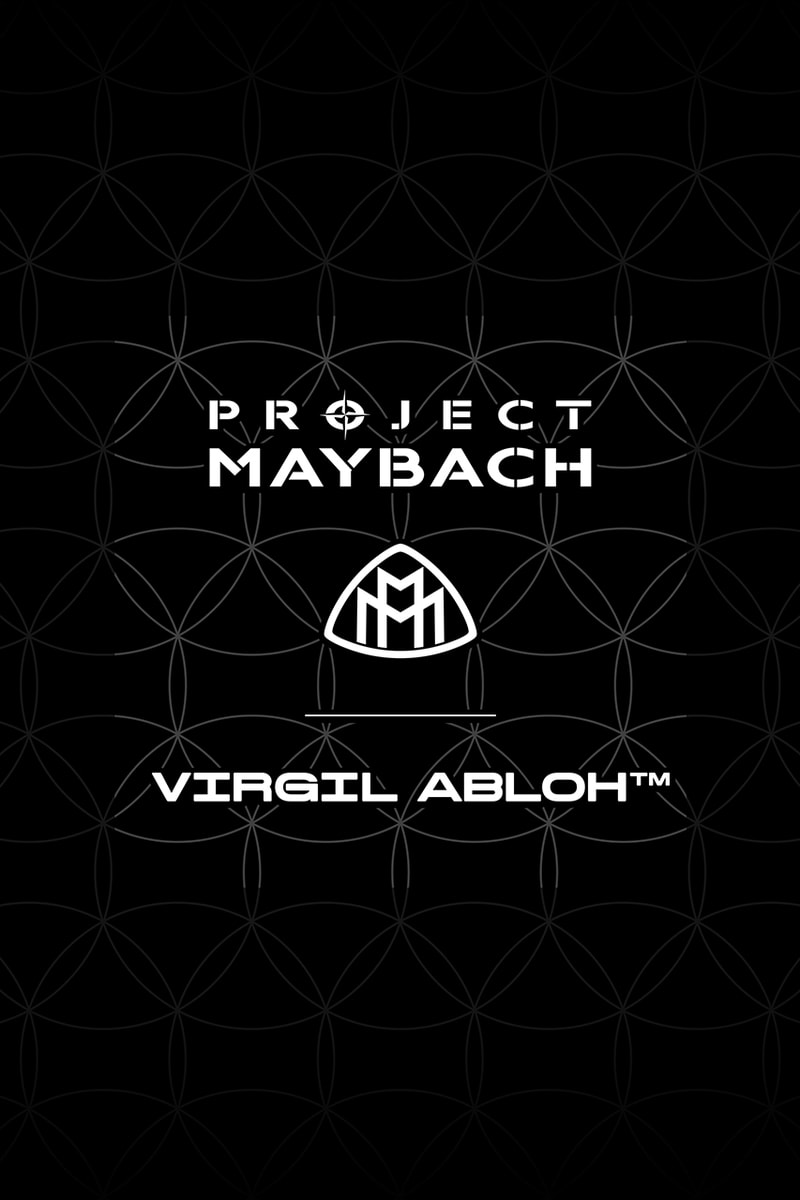 Virgil Abloh Is Back With Mercedes for "Project MAYBACH" Hypebeast