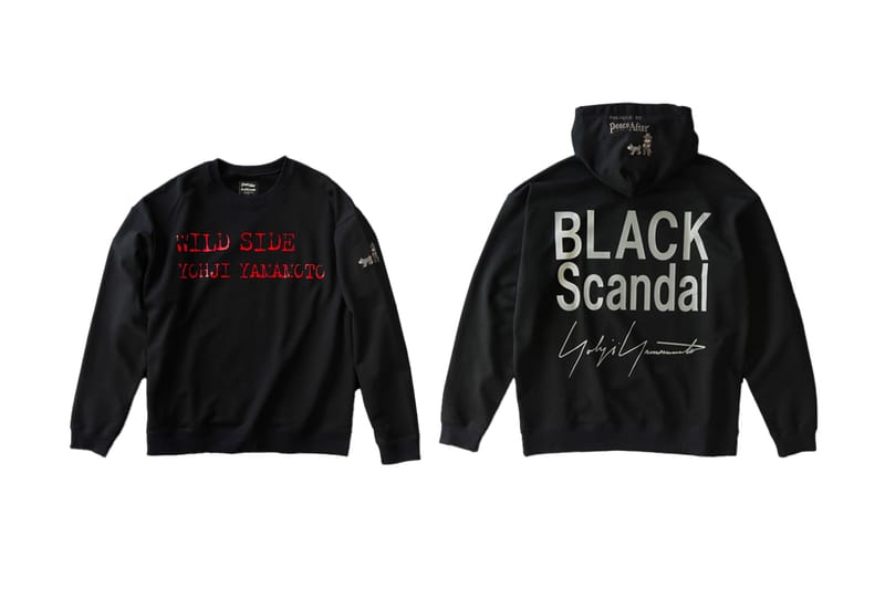 BLACK Scandal Yohji Yamamoto x PEACE AND AFTER Capsule Release