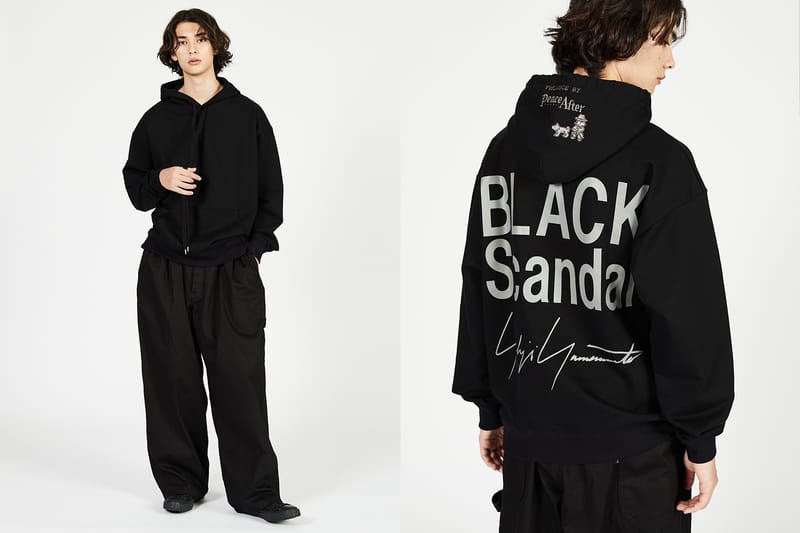 BLACK Scandal Yohji Yamamoto x PEACE AND AFTER Capsule Release 