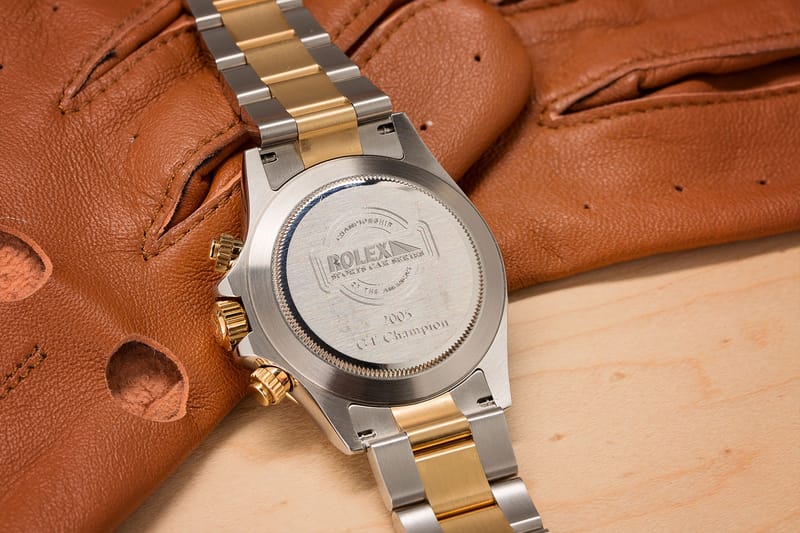 Engraving 2025 rolex caseback