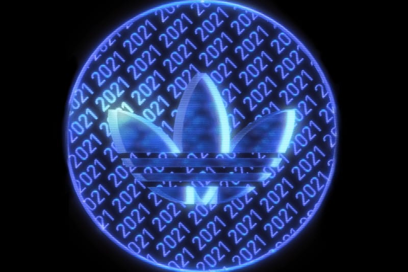 Adidas on sale led logo