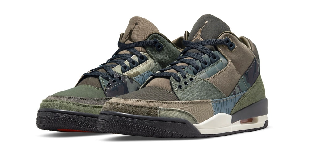 Официально взгляните на Air Jordan 3 «Camo»