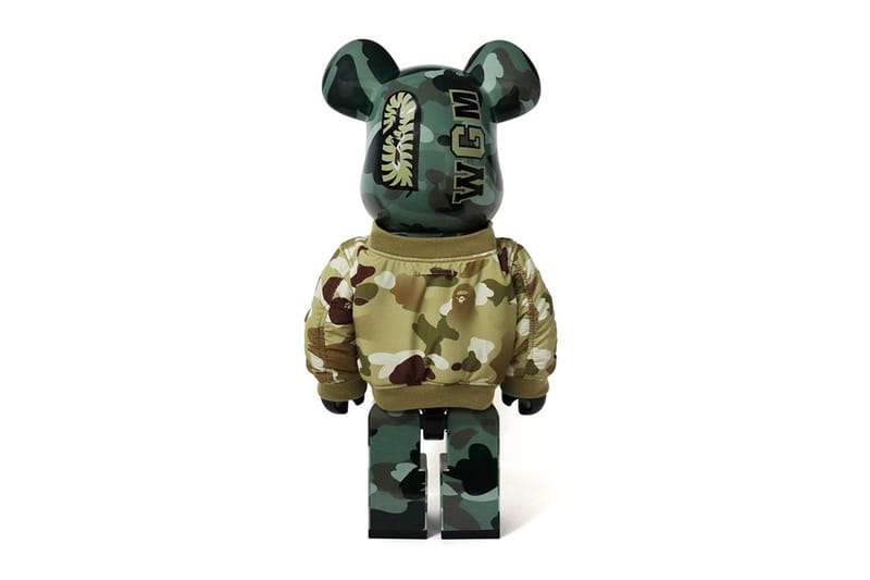 Alpha Industries x BAPE BE@RBRICKs | Hypebeast