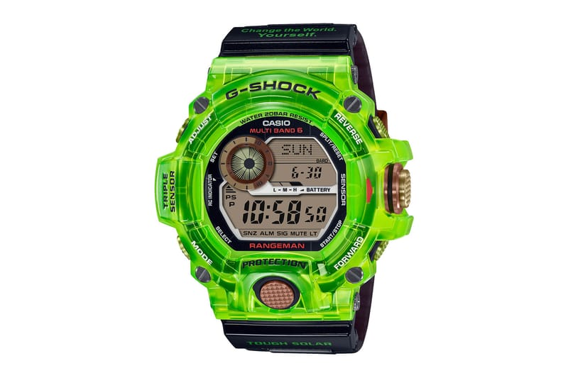 EARTHWATCH x G Shock RANGEMAN Release Hypebeast