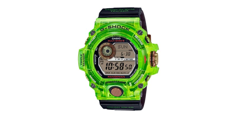 EARTHWATCH x G-Shock RANGEMAN Release | Hypebeast