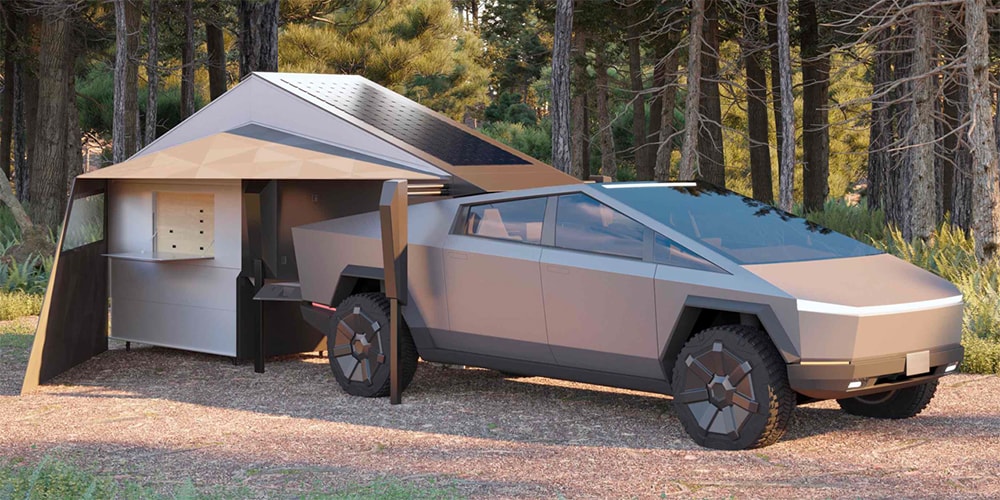 FORM Converts the Tesla Cybertruck Into a Camper | Hypebeast