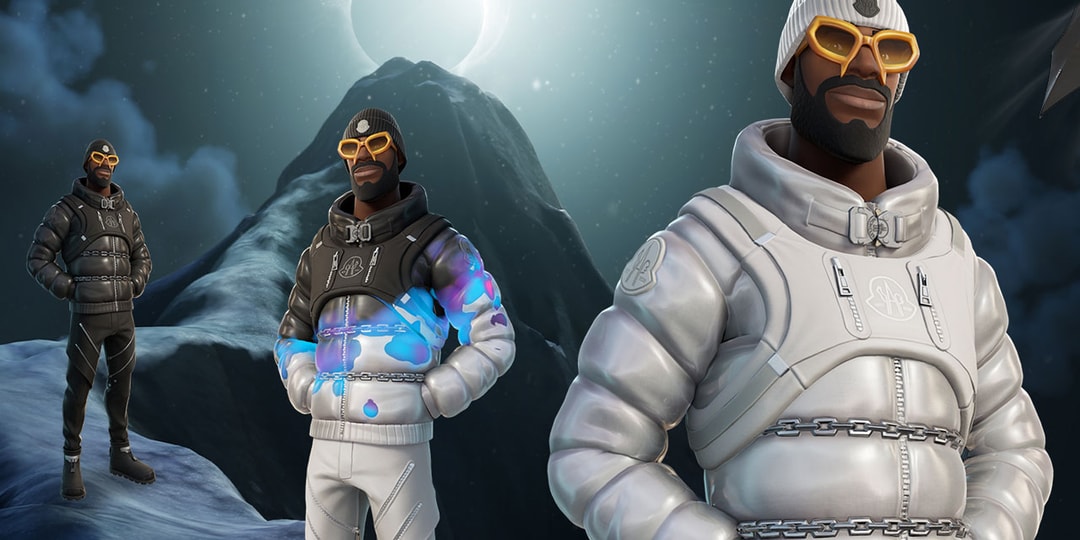 Moncler сотрудничает с Fortnite в сфере игровых костюмов, аксессуаров и многого другого